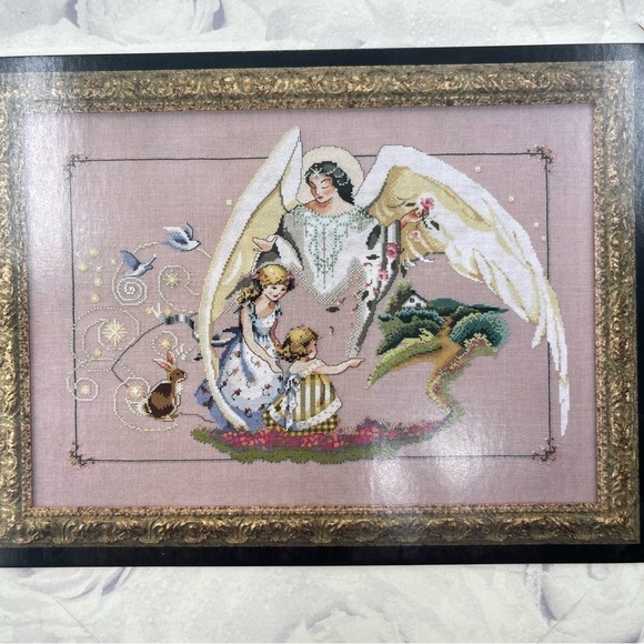 Mirabilia Designs “Guardian Angel" MD-72 Cross Stitch Pattern Nora Corbett - Picture 2 of 5